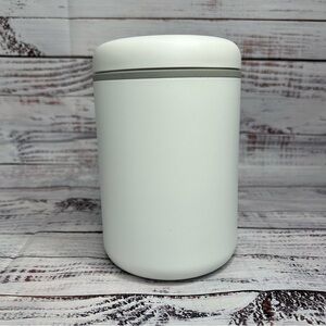 Fellow Atmos Vacuum Coffee Canister & Food Storage 1.2 Liters, Matte White